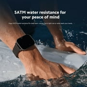 Redmi Watch 5 Active Midnight Silver - 18-Day Battery Life, 2-Inch Display, 140+ Workout Modes, 5ATM Waterproof, Bluetooth Calling, Alexa Built-In