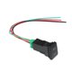 thumbnail image 1 of Juego de interruptores de botón de luces de spot únicos con cable de conector para Toyota Landcruiser 4Runner LED interior azul, 1 of 7