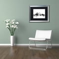 thumbnail image 3 of Trademark Fine Art "Minneapolis MN Skyline B&W" Canvas Art by Michael Tompsett, Black Matte, Silver Frame, 3 of 4