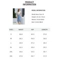 thumbnail image 6 of Womens Cropped Pants Drawstring Waist Wide Leg Lightweight Comfort Capris Casual Vacation Trousers with Pockets, Sky Blue, 2XL, 6 of 9