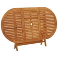 thumbnail image 4 of Mesa de jardín plegable VidaXL VidaBella de madera maciza de eucalipto, 4 of 6