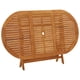 thumbnail image 4 of Mesa de jardín plegable VidaXL VidaBella de madera maciza de eucalipto, 4 of 6