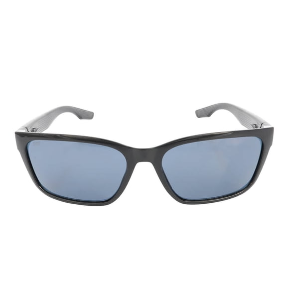 Costa Del Mar Palmas Grey Polarized Polycarbonate Square Unisex Sunglasses 6S9081 908103 57