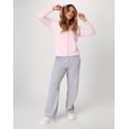 thumbnail image 6 of Hanes EcoSmart Women's Full-Zip Fleece Hoodie Pale Pink L, 6 of 6