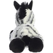 Aurora - Small White Mini Flopsie - 8 Zany - Adorable Stuffed Animal
