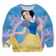 thumbnail image 1 of Sudadera de manga larga de princesa Blancanieves de Anime de Disney, ropa de algodón para niños, ropa informal fresca holgada, sudaderas con capucha de moda para niños 4T Gao Jinjia LED, 1 of 2