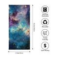 thumbnail image 4 of ZFLMY Star Cluster Beach Towel - Ultra-Soft Microfiber Quick Dry Towel for Bathroom, Beach, Yoga, Camping, Hiking - Large Size 55.1x27.6 Inches 55.1x27.6in, 4 of 7