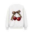 thumbnail image 7 of Kids Girls Crew Neck Pullover Sweatshirt Long Sleeve Casual Loose Top, 7 of 7