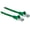 Green, variant on Cat6a S/FTP Network Patch Cable, 100 ft., Blue