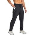thumbnail image 1 of Pantalón jogger negro para hombre G Gradual, corte tapered, con cierre, 1 of 6