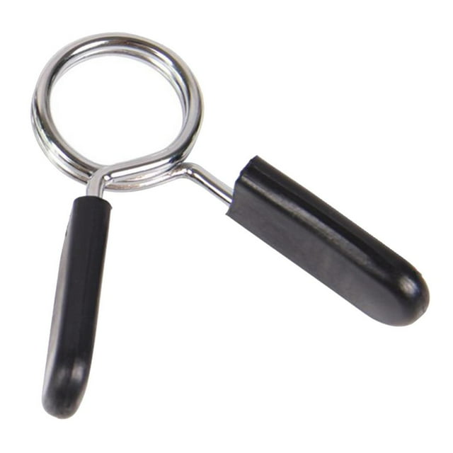 Abrazadera de resorte anti-clip para mancuernas de 24/25/28/30 mm con clip para collar. 25mm