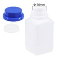 thumbnail image 3 of Uxcell 750ml/ 25.4oz Plastic Wide Mouth Lab Reagent Bottle Translucent., 3 of 5