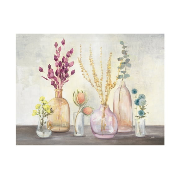 Julia Purinton 'Autumn Greenhouse I' Canvas Art