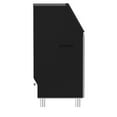 thumbnail image 2 of Pemberly Row CIM265 Undercounter Metal Ice Maker Machine in Black, 2 of 7