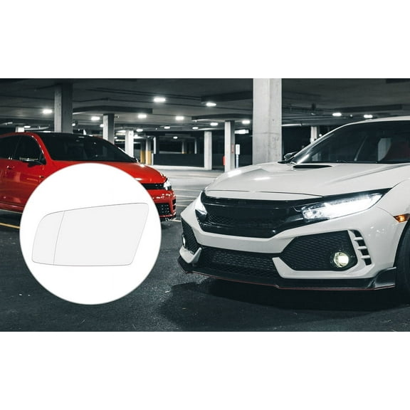 Unique Bargains Car Rearview Mirror Glass Backing Plate Heated Left Side