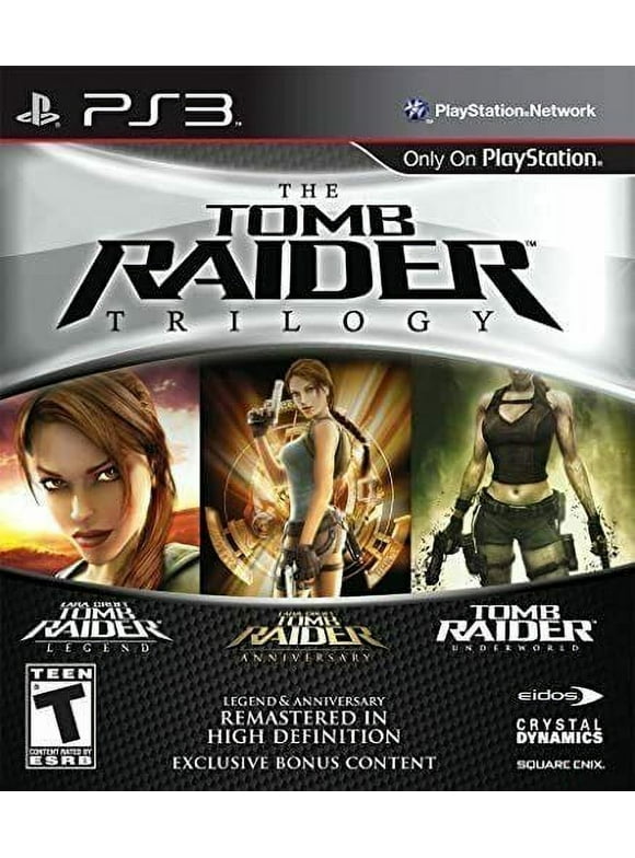 Tomb Raider Trilogy: Legend, Anniversary, Underworld [Sony Playstation 3]