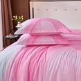 thumbnail image 5 of Koniroom 3Pcs Pastel Rainbow Comforter Set King Size for Girls, Kids Pink Purple Blue Swirl Bedding Room Decor, 5 of 11