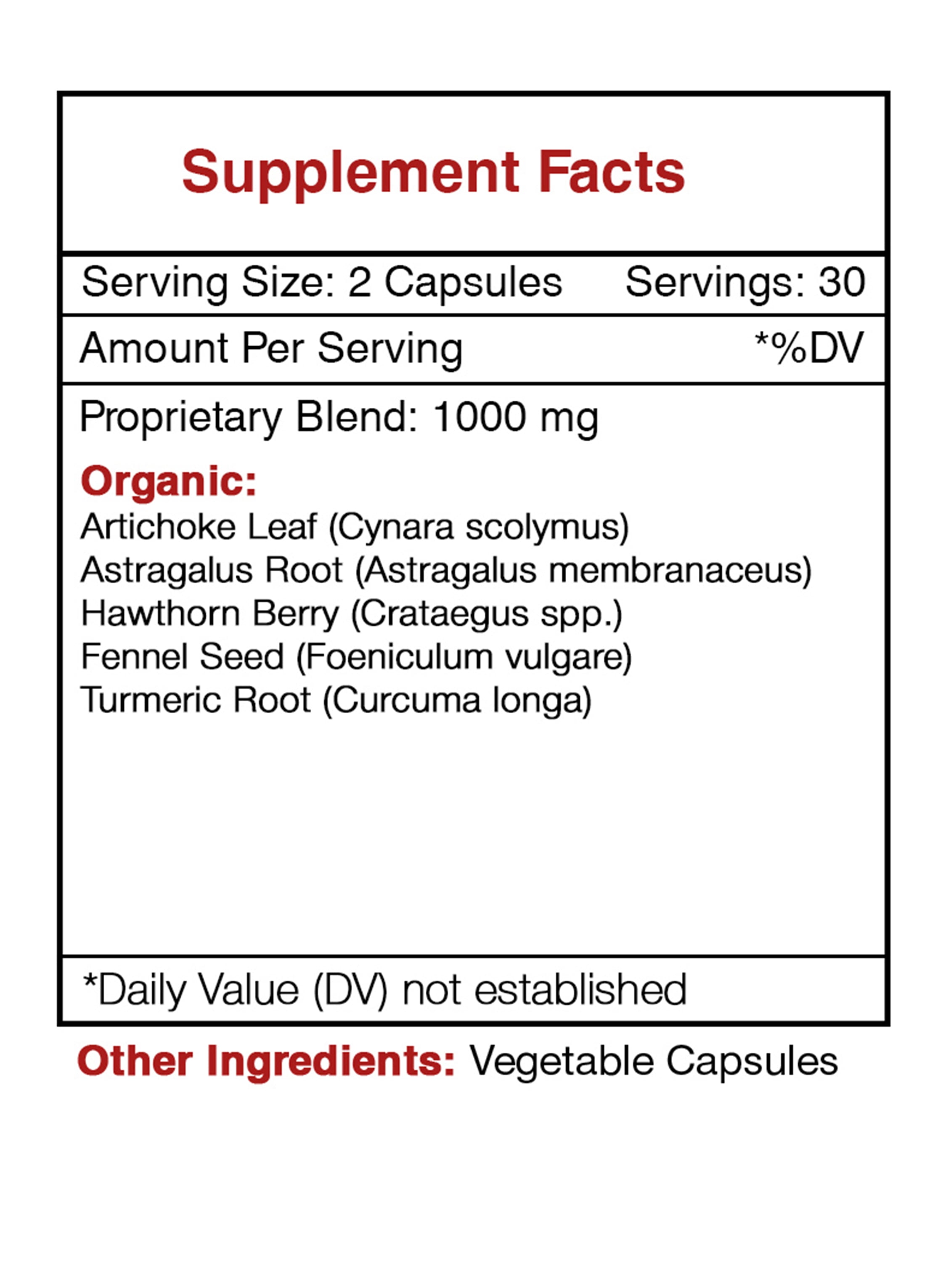 Secrets of the Tribe Cholesterol Secret Capsules Dietary Supplement, Natural Herb Blend, Made from Artichoke, Astragalus, Hawthorn, Fennel Seed, Turmeric 60 Count