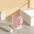 thumbnail image 6 of Rinsing Cup with Handle, Plastic Mouthwash Cup for Bathroom, Stackable Toothbrush Holder, Creative Design, Thickened for Daily Dental Care and Oral Hygiene, 6 of 6