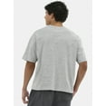 thumbnail image 5 of No Boundaries Boxy Cropped Tee, 2-Pack, Men's and Big Men's, 5 of 7