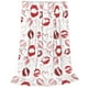 thumbnail image 2 of Balery Red Lips Manta de Felpa Suave y Acogedora – Cobija de Franela Aterciopelada para Cama, Lavable y Cálida para Sofá, Mascotas, Transpirable-80"x60", 2 of 7