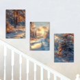 thumbnail image 3 of Hieng 3PCS Forest Wall Art Nature Modern Canvas Painting,Artwork Picture for Home Decoration Living Room BedroomDining Room Wall Decor(only canvas), 3 of 6