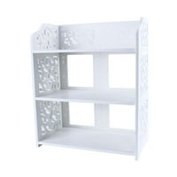 Shoe Cabinets Product Image Eecoo 3 Shelf Home Carved Shoe Cabinet Storage Organiser Rack Stand Bookshelf Cd Display White