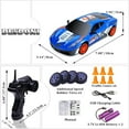 thumbnail image 3 of ATJIA 1:24 Scale RC Drift Car 2.4GHz 4WD Remote Control Car 30KM/H High Speed Model Vehicle Drifting Tire Racing Sport Toy, 3 of 9