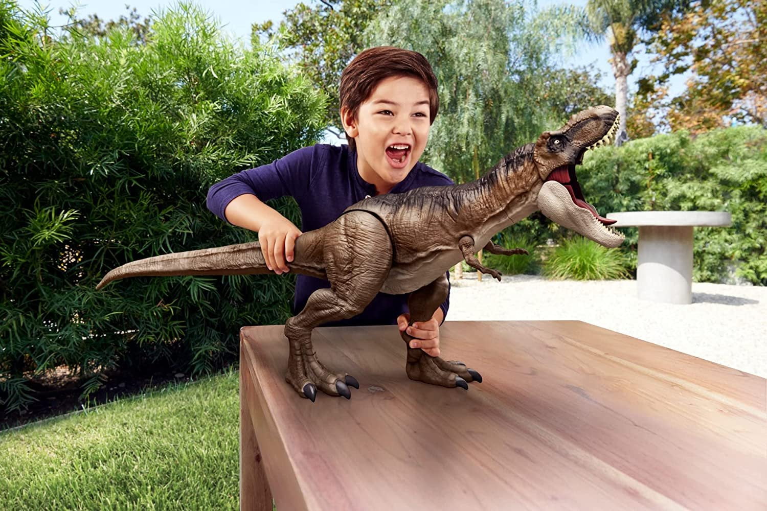 Mattel jurassic world super colossal hotsell tyrannosaurus rex