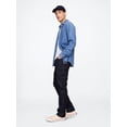 thumbnail image 3 of Jeans GAP para hombre, corte recto, mezclilla, lavada, color índigo, 28 x 32, 3 of 5