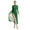 Green, variant on Women's Lyrical Dance Dress Modern Contemporary Dancewear Costume Split Mesh Tulle Flowy Maxi Green M