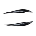 thumbnail image 1 of 2 Pieces Headlight Eyelid Cover for F30 F31 2012-2018 Carbon Fiber Pattern, 1 of 6