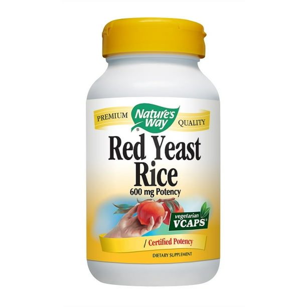 Nature's Way Red Yeast Rice VegCap, 120 Count