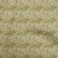 thumbnail image 1 of oneOone Tissu Polyester Spandex Jaune Feuilles Matériel de Robe Tissu Imprimé Tissu au Mètre 56 Pouces de Large-Aa, 1 of 5