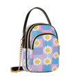 thumbnail image 7 of FORMRS Crossbody Bag for Women Quilted Travel Shoulder Cell Phone Purse with Chain Strap Handbag, Playful Daisy, 7 of 7