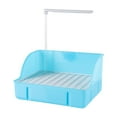 thumbnail image 1 of Caja de baño para pájaros Perfecl para loros y periquitos Azul, 1 of 8