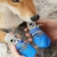thumbnail image 6 of Dog Boots Shoes Socks, Waterproof Cat Shoes Rain Snow Dog Booties, Adjustable Breathable Weather Protect Paws for Small Puppy Cat Pet, 6 of 9