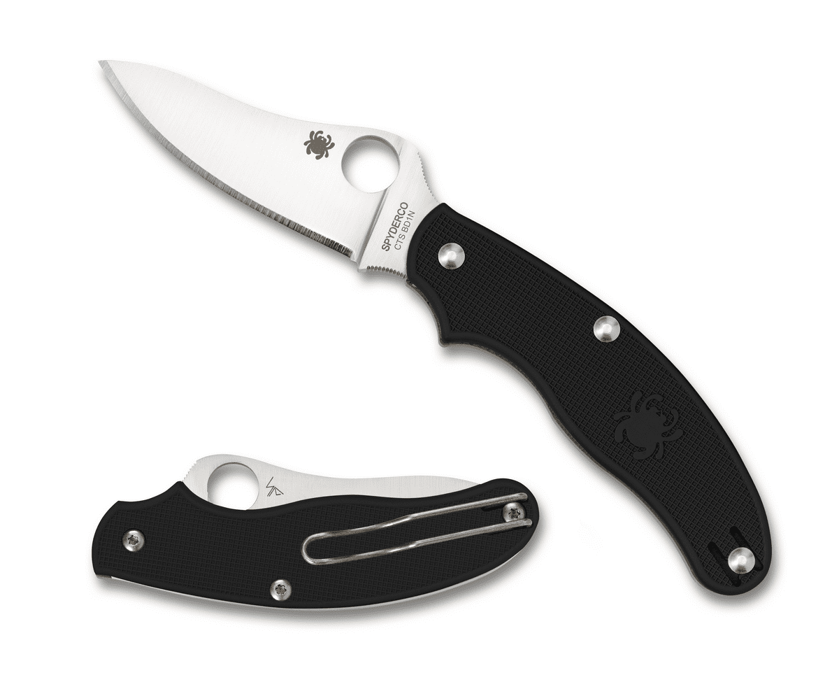 Spyderco UK Pen Knife Lightweight Black FRN BD1N Stainless C94PBK3