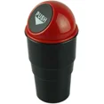 thumbnail image 1 of Durable Household Kitchen Trash Can,Creative Mini Auto Push Trash Can Holder Rubbish Bin Storage Box Car Accessories Red, 1 of 5