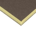 thumbnail image 3 of Uxcell Esponja de Lijado de Grano Medio 150 Grano 4.72" x 3.86" x 0.47" Tamaño Esponja de Lijado Marrón 12Pack, 3 of 5