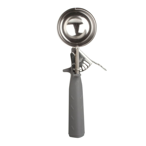 Excellante 4 oz disher #8 grey, triangle handle, comes in each