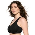 thumbnail image 2 of Paramour by Felina | Body X Underwire Sports Bra (Black, 34G), 2 of 3