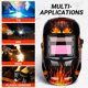 thumbnail image 2 of Casco de soldadura DEKOPRO con oscurecimiento automático True Color Flaming Skull, 2 of 8