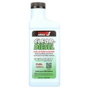 (2 pack) Clear-Diesel Fuel and Tank Cleaner - Disperses Contaminants and Protects Against Corrosion