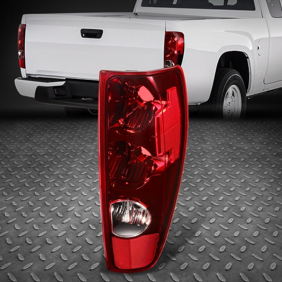Nuvision for 04-12 Colorado Canyon Passenger Right Side Red Lens Tail Light Brake Lamp