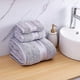 thumbnail image 2 of 3-Piece Luxury Bath Towel Set, 100% Cotton Set (1 large, 2 of 5