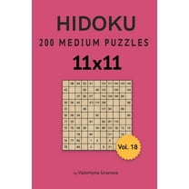 Hidoku: 200 Medium Puzzles 11x11 vol. 18