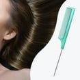 thumbnail image 4 of lionlar CUTICATE 2 Piece Stainless Steel Comb Combs Teasing Comb Adding Hair Hairstyle, 4 of 9