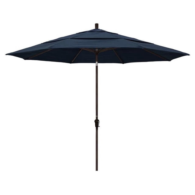 California Umbrella Parasol de Patio de 11 Pieds en Indigo Spectrum