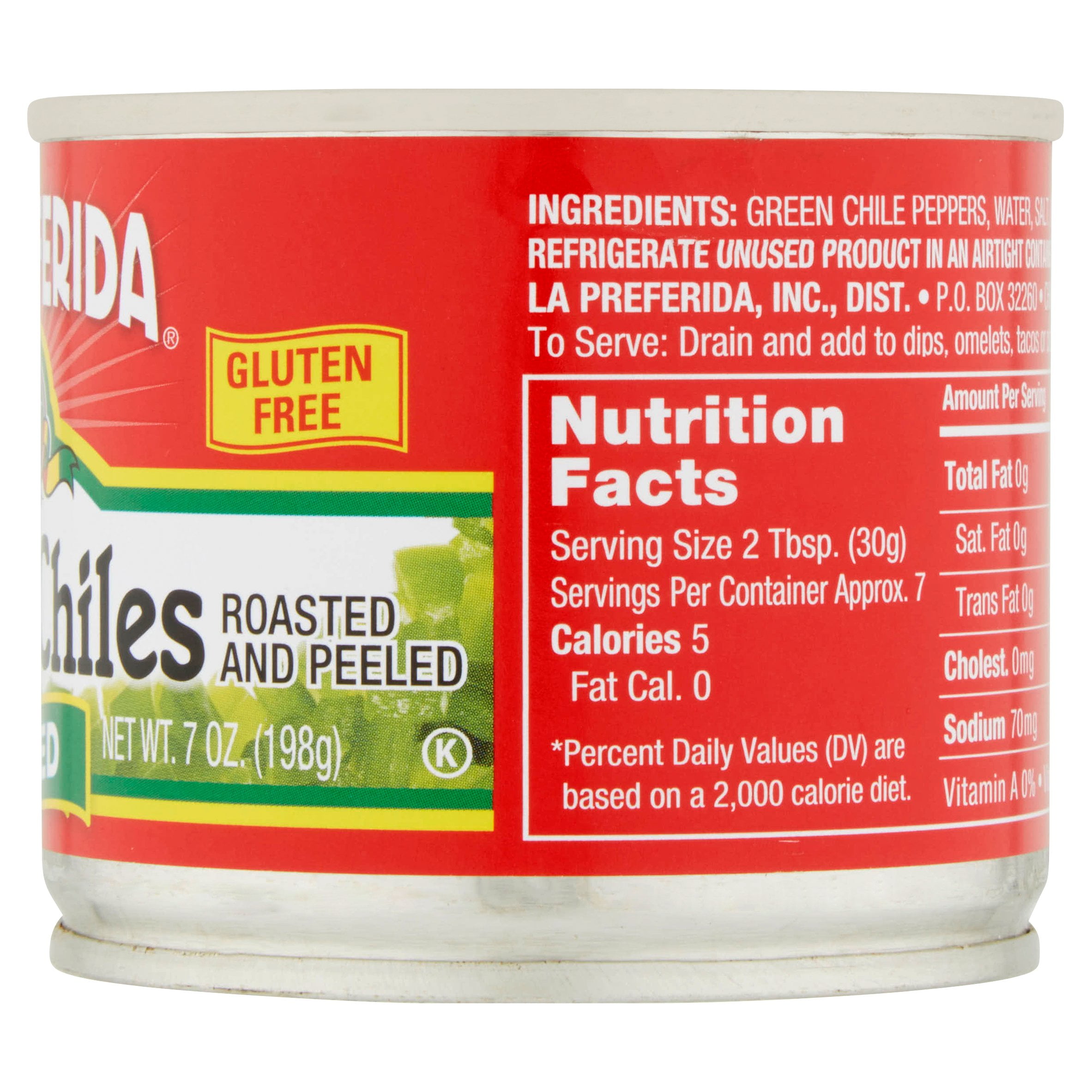 (4 pack) La Preferida Lp Lp Diced Green Chiles (mild)